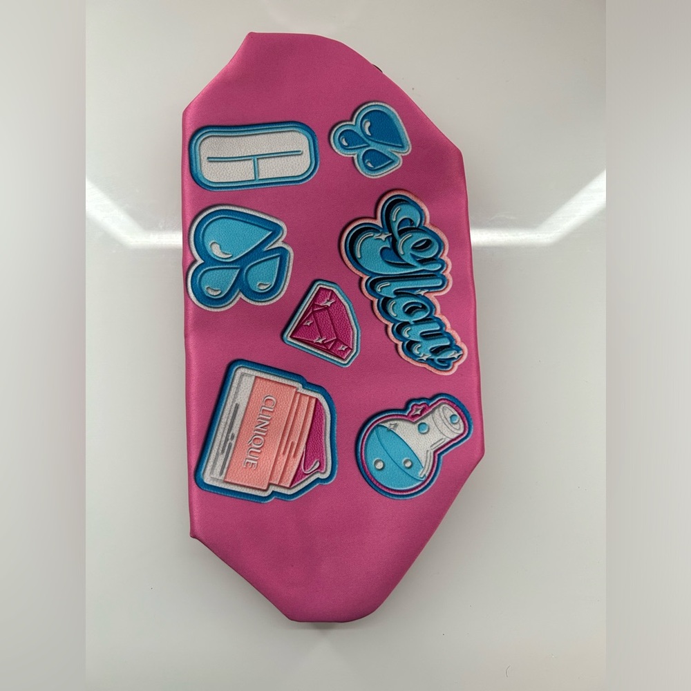 Brand New Clinique Pink Beauty Pouch